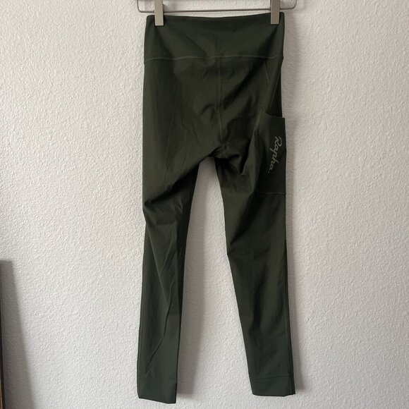 Rapha Women's ALL DAY LEGGINGS 7/8 XS Olive Green - Picture 4 of 6